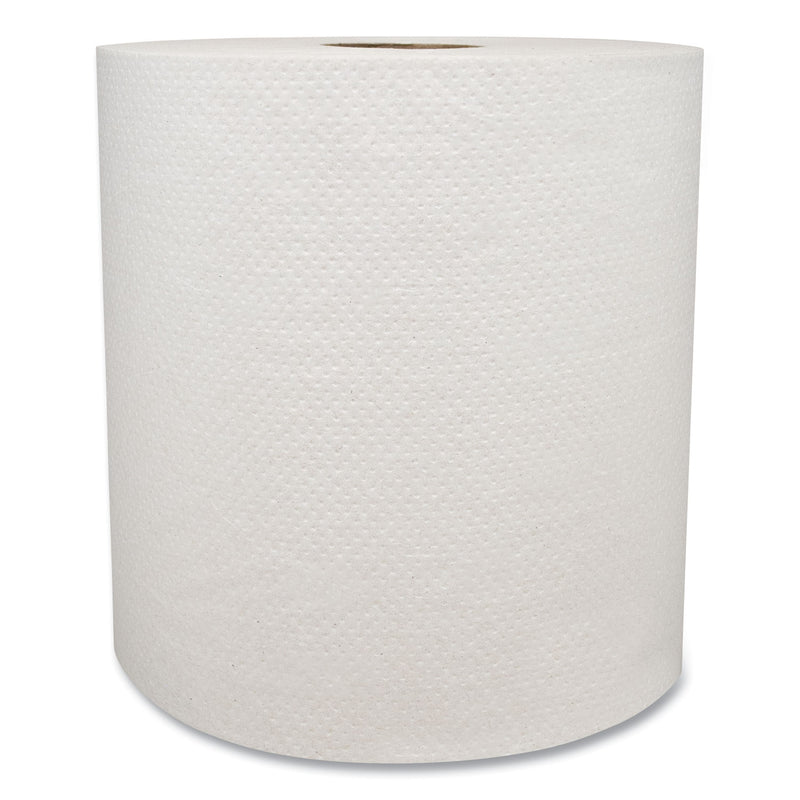 Morcon Morsoft Universal Roll Towels, 8" X 800 Ft, White, 6 Rolls/Carton - MORW6800