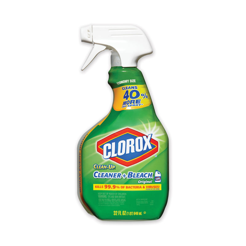 Clorox Clean-Up Cleaner + Bleach, 32 Oz Bottle, 9/Carton - CLO31221