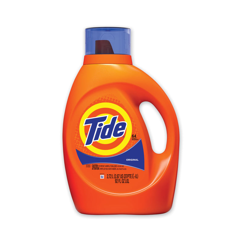 Tide Liquid Laundry Detergent, Original Fresh Scent, 64 Loads, 92 Oz Bottle - PGC40218EA