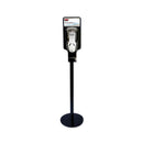 Rubbermaid Tc Autofoam Touch-Free Hand Sanitzer Dispenser Stand, 14.96 X 14.96 X 58.87. Black - RCP750824