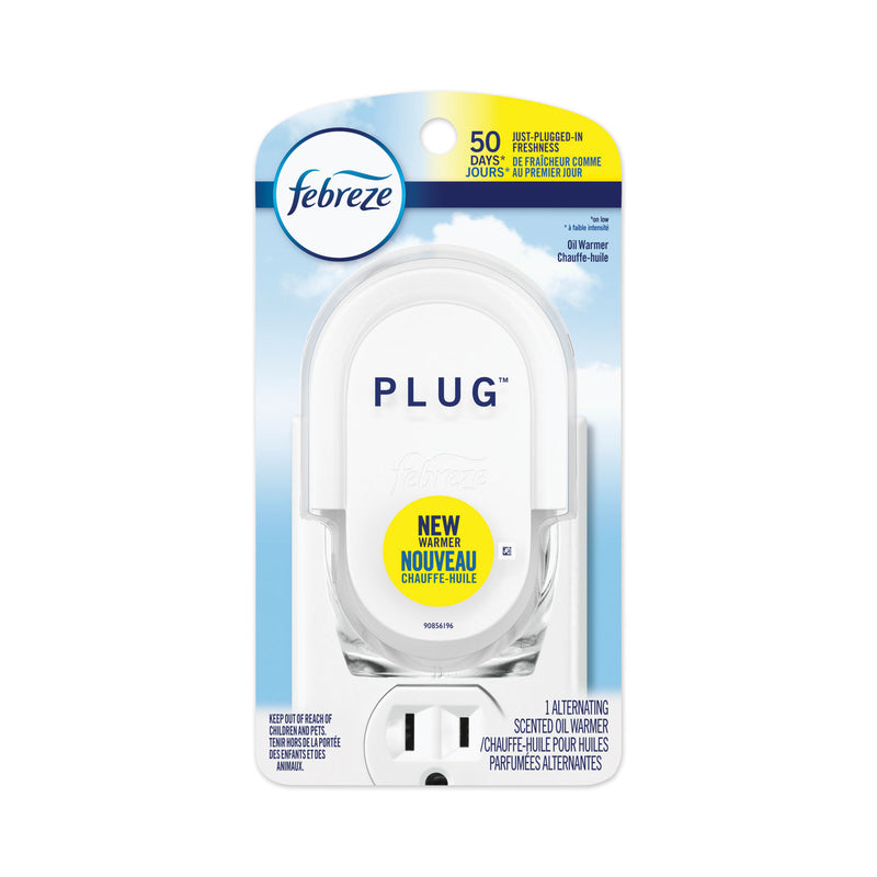 Febreze Plug Air Freshener Warmer, 2.5" X 3" X 4", Off White, 4/Carton - PGC76985
