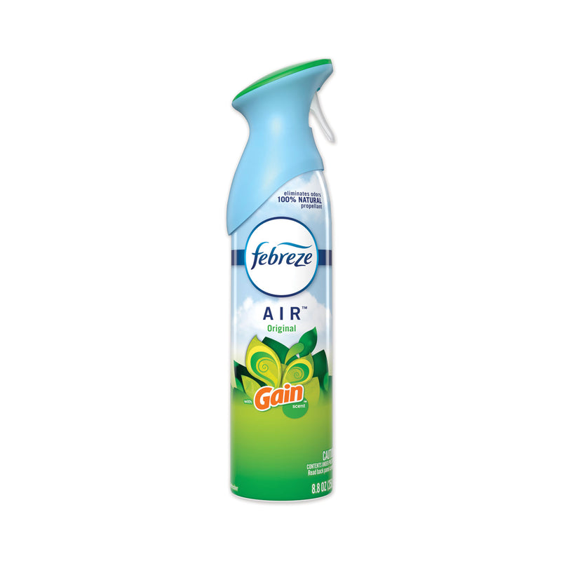 Febreze Air, Gain Original, 8.8 Oz Aerosol, 6/Carton - PGC96252