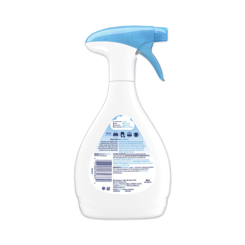 Febreze Fabric Refresher/Odor Eliminator, Unscented, 27 Oz Spray Bottle, 4/Carton - PGC97596