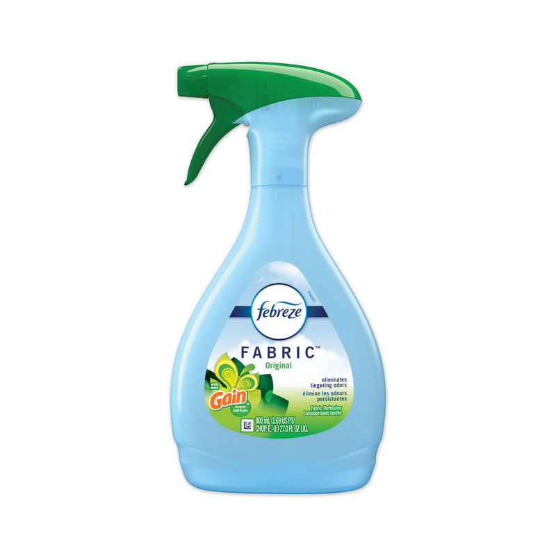 Febreze Fabric Refresher/Odor Eliminator, Gain Original, 27 Oz Spray Bottle, 4/Carton - PGC97588