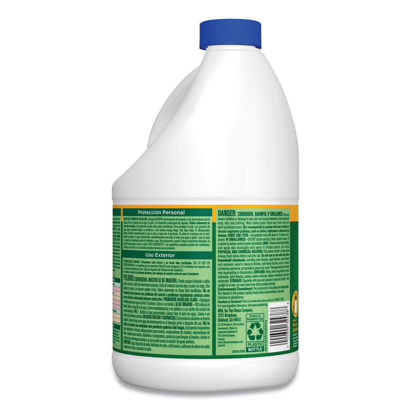 Clorox Outdoor Bleach, 81 Oz Bottle, 6/Carton - CLO32438