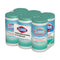 Clorox Disinfecting Wipes, Fresh Scent, 7 X 8, White, 75/Canister, 6 Canisters/Carton - CLO01656