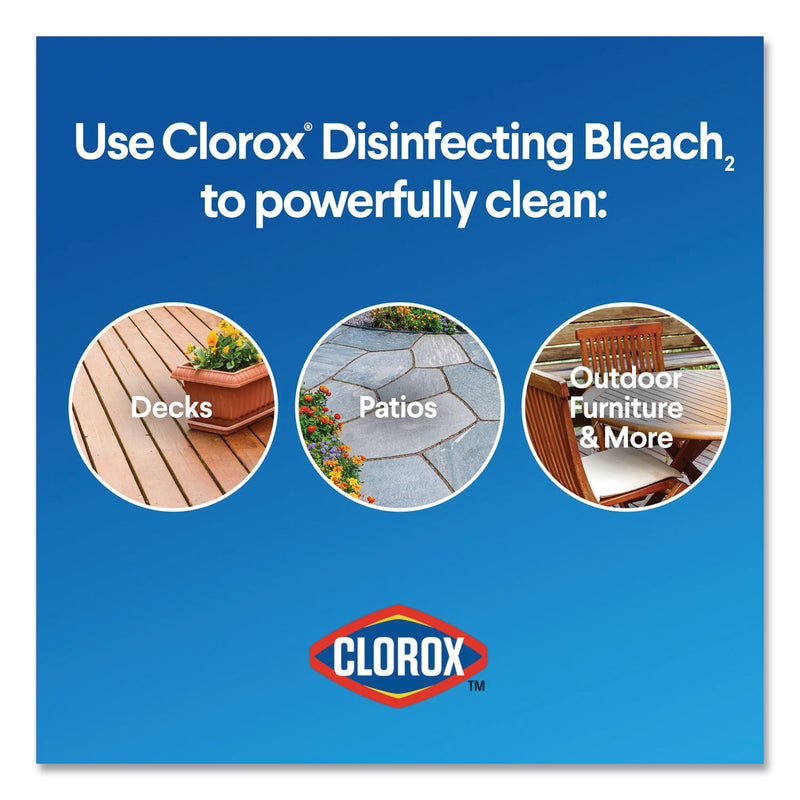 Clorox Regular Bleach With Cloromax Technology, 81 Oz Bottle, 6/Carton - CLO32263