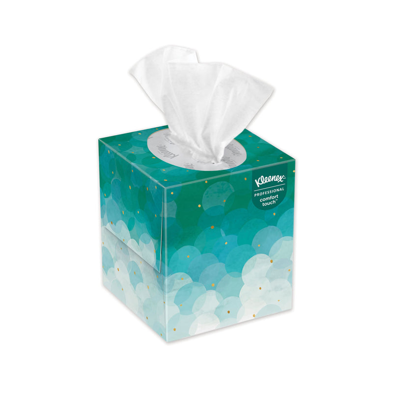 Kleenex Boutique White Facial Tissue, 2-Ply, Pop-Up Box, 95 Sheets/Box, 36 Boxes/Carton - KCC21271CT