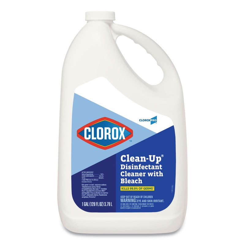Clorox Clean-Up Disinfectant Cleaner With Bleach, Fresh, 128 Oz Refill Bottle - CLO35420EA