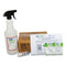 San Jamar Sani Station Hard Surface Cleaner Kit, 1 Spray Bottle, 1 Tube Chlorine Test Strips, 100 0.5 Oz Packets - SJM200105HSKIT