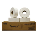 Novex 9" Jumbo Roll Bath Tissue, Septic Safe, 2-Ply, White, 3.3" X 750 Ft, 12 Rolls/Carton - GN1J4900