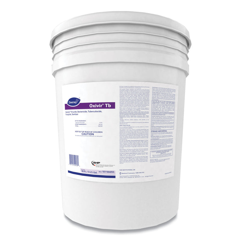 Diversey Oxivir Tb Ready To Use, Cherry Almond Scent, 5 Gal Pail - DVO101104055