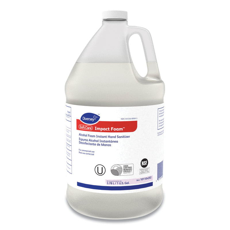 Diversey Sanitizer,Foam,Clr - DVO101104202