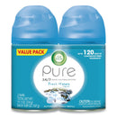 Air Wick Freshmatic Ultra Spray Refill, Fresh Waters, Aerosol, 5.89 Oz, 2/Pack 3 Packs/Carton - RAC82093CT