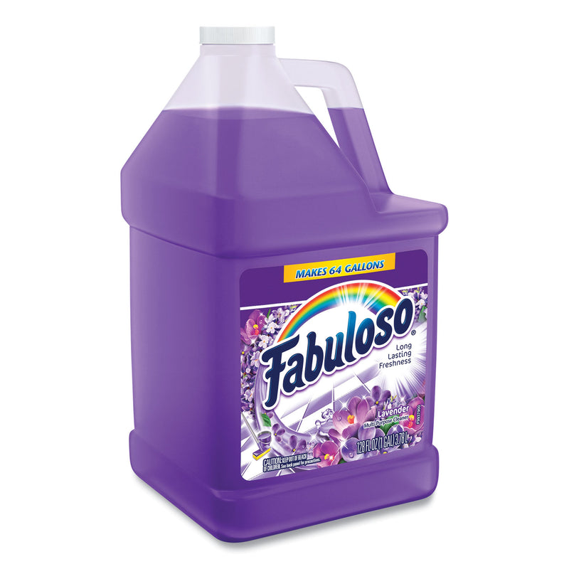Fabuloso Multi-Use Cleaner, Lavender Scent, 1 Gal Bottle, 4/Carton - CPC53058