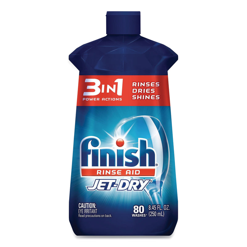 FINISH Jet-Dry Rinse Agent, 8.45Oz Bottle, 8/Carton - RAC75713CT