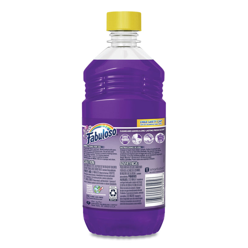 Fabuloso Multi-Use Cleaner, Lavender Scent, 16.9 Oz Bottle, 24/Carton - CPC53105