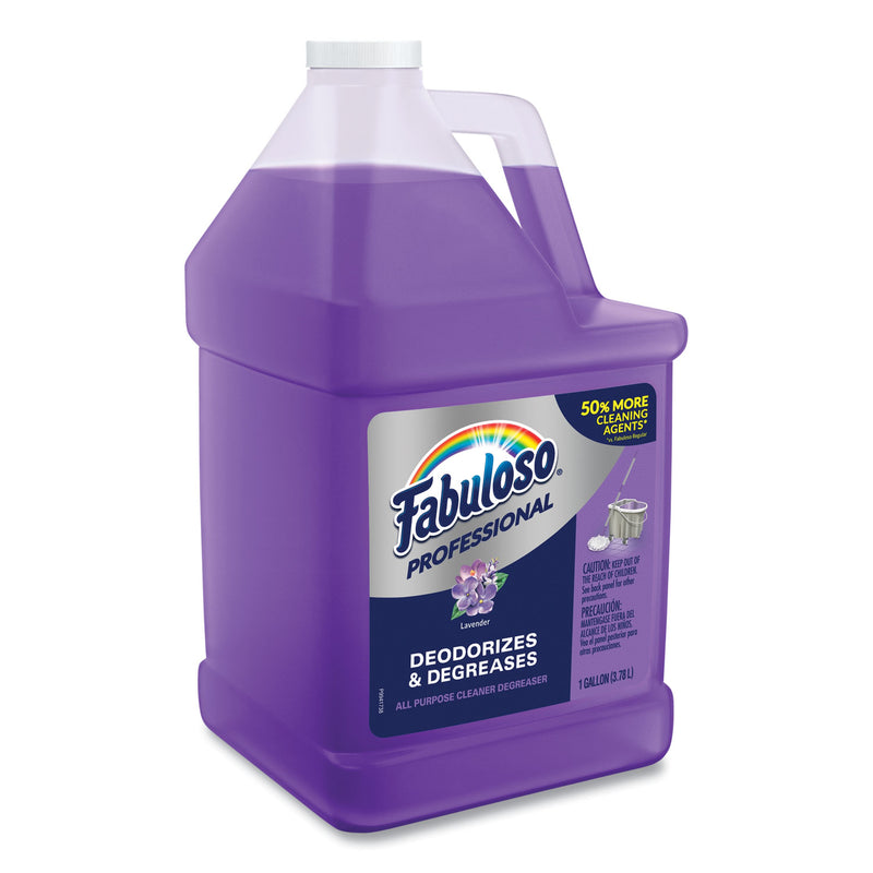 Fabuloso All-Purpose Cleaner, Lavender Scent, 1Gal Bottle, 4/Carton - CPC05253
