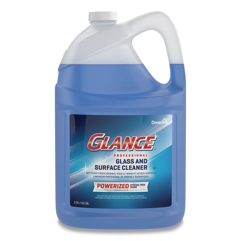 Diversey Glance Powerized Glass & Surface Cleaner, Liquid, 1 Gal - DVOCBD540311EA