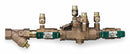 Watts Reduced Pressure Zone Backflow Preventer, Bronze, Watts 009 Series, NPT Connection - 009M2QTS-3/4"
