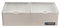 San Jamar Condiment Tray, (2) 1 Qt Insert - B4122INL