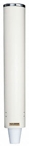 San Jamar Stand-Mount Cup Dispenser, Holds 4 to 10 oz Cups - C4210PFSDGR