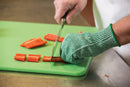 San Jamar Cutting Board, Co-Polymer, Green, 12" Length, 18" Width, 1/2" Thickness - CB121812GNGR