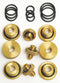 Mid-West Instrument Test Cock Adapter Kit, Includes: All Come with 3 Spare O-Rings, Contains Three 1/4 in NPT Quick Conn - 110617