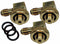 Mid-West Instrument Test Cock Adapter Kit, Includes: Contains Three 1/4 in NPT Quick Connect ADPT x 1/4 in Flare 90 Degr - 110705
