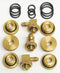 Mid-West Instrument Test Cock Adapter Kit, Includes: Contains Three 1/4 in NPT 90 Swivel Quick Connect ADPT x 1/4 in Fl - 110706