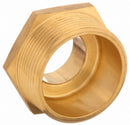 Moon American Fire Hose Adapter, Hex, Fitting Material Brass x Brass, Fitting Size 2-1/2 in x 1-1/2 in - 358-2561521
