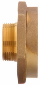 Moon American Fire Hose Adapter, Hex, Fitting Material Brass x Brass, Fitting Size 1-1/2 in x 2-1/2 in - 357-2521561