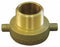Moon American Fire Hose Adapter, Pin Lug, Fitting Material Brass x Brass, Fitting Size 1-1/2 in x 1-1/2 in - 369-1521511
