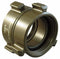 Moon American Fire Hose Adapter, Rocker Lug, Fitting Material Aluminum x Aluminum, Fitting Size 1 in x 1 in - 379-1021024