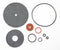 Watts Relief Valve Repair Kit, For Use With Watts Series 009 M1, 1-1/4 to 2 in - 009 M1 1 1/4 - 2 Relief Valve