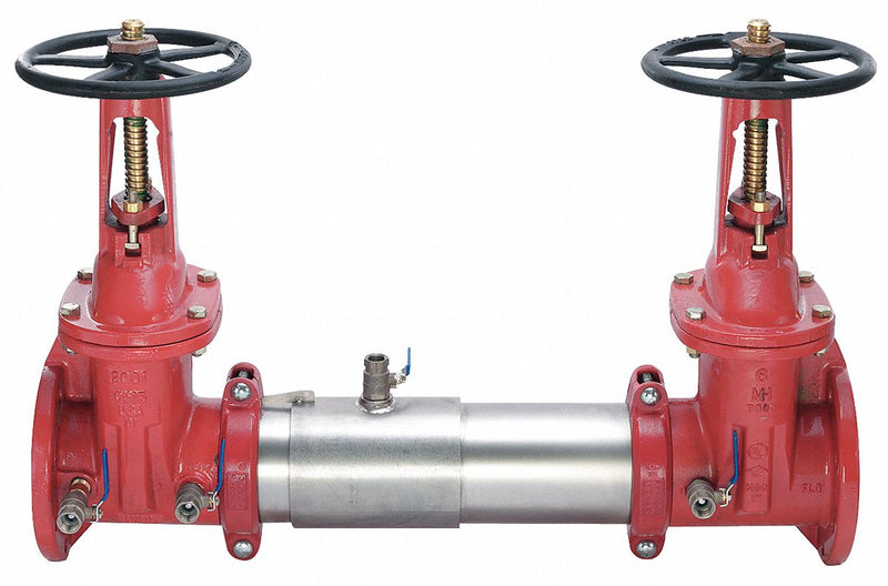 Watts Double Check Valve Assembly, Iron Valves, Stainless Steel Body, Watts 757 Series, Flanged Connection - 757 OSY 6