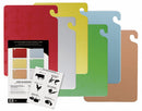 San Jamar CB1824KCGR - Cutting Board Set 18x24 PK6