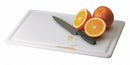 San Jamar Cutting Board, Co-Polymer, White, 15" Length, 20" Width, 1/2" Thickness - CB152012GVWHGR