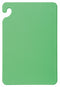 San Jamar Cutting Board, Co-Polymer, Green, 18" Length, 24" Width, 1/2" Thickness - CB182412GNGR