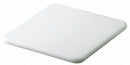 San Jamar Cutting Board, Co-Polymer, White, 6" Length, 9" Width, 1/2" Thickness - CB6912WHGR
