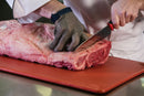 San Jamar Cutting Board, Co-Polymer, Red, 15" Length, 20" Width, 1/2" Thickness - CBG152012RD