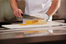 San Jamar Cutting Board, Co-Polymer, White, 12" Length, 18" Width, 1/2" Thickness - CBG121812WHGR