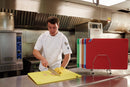 San Jamar Cutting Board, Co-Polymer, Yellow, 15" Length, 20" Width, 1/2" Thickness - CBG152012YL