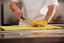 San Jamar Cutting Board, Co-Polymer, Yellow, 18" Length, 24" Width, 1/2" Thickness - CBG182412YL