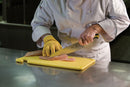 San Jamar Cutting Board, Co-Polymer, Yellow, 12" Length, 18" Width, 1/2" Thickness - CBG121812YL