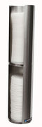 San Jamar Countertop-Mount Lid Dispenser, Holds 24 to 46 oz Lids - L3502GR