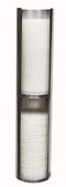 San Jamar Countertop-Mount Lid Dispenser, Holds 24 to 46 oz Lids - L3502GR