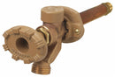 Woodford 6 inL Brass Frost Proof Sillcock, Die Cast Aluminum Handle, Solder Cup or MNPT - 19CP-6