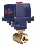Dynaquip Brass Electronic Actuated Ball Valve, 1 in Pipe Size, 120V AC Voltage - 189025B.1