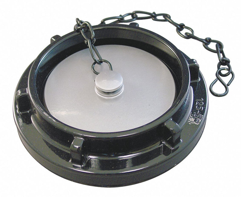 Moon American Hydrant Cap, Rocker Lug, Material Plastic, Breakable No, Silver - 685-30Z